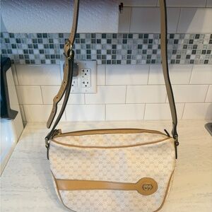 Gucci Beige/Tan Monogram Crossbody Bag